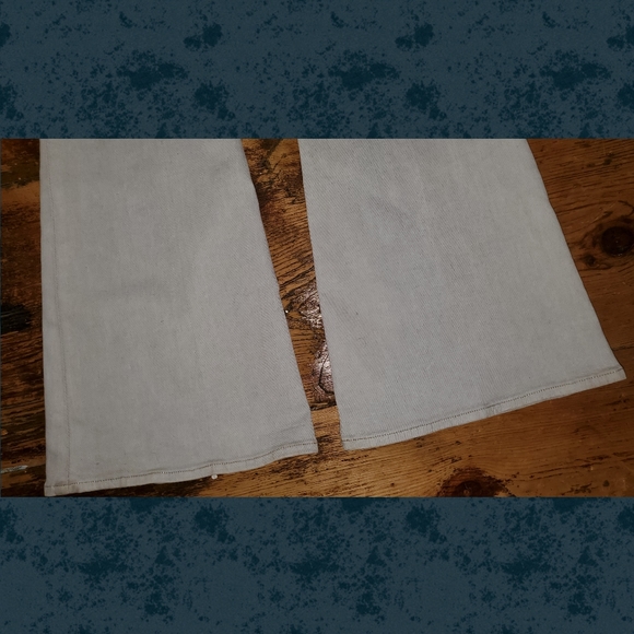 ๐๏ธ Mcquire denim Anthropologie Flare Jeans NWOT - Picture 9 of 14